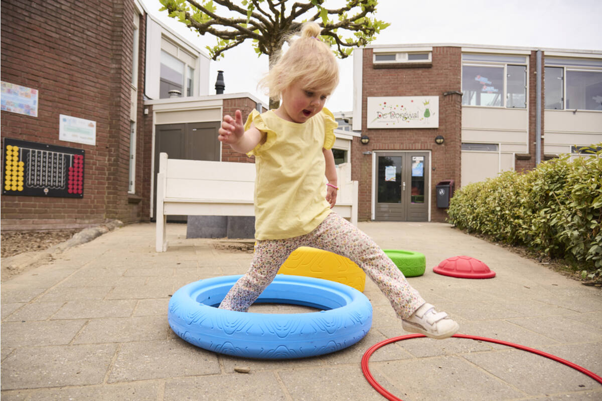 Turtlegym met 3 motorische wielen
