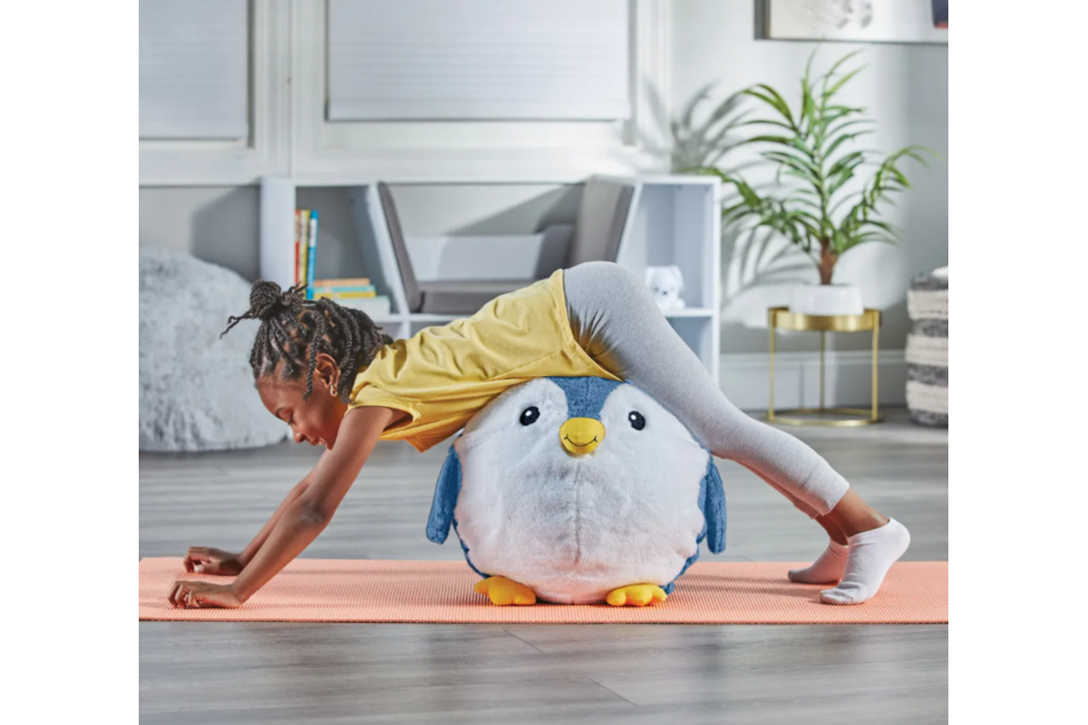 Yogabal Buddy met BubblePlush™ (pinguïn)