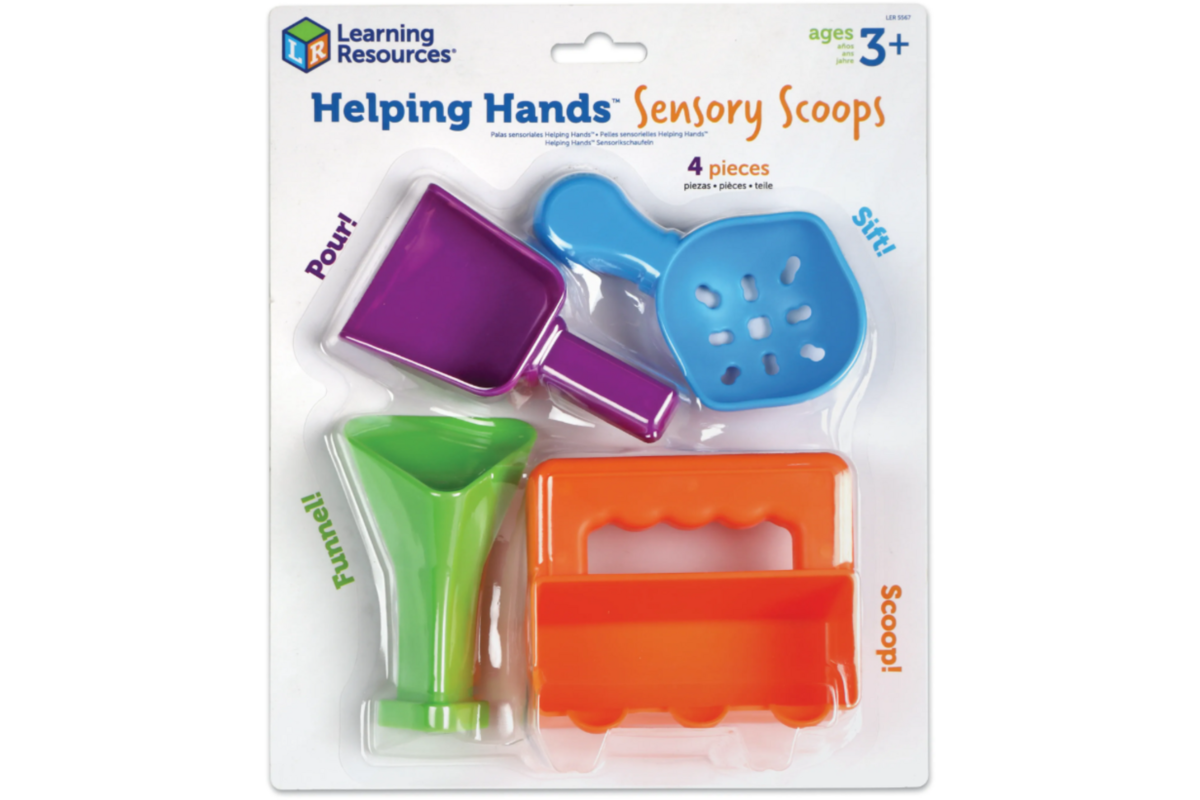 Helping Hands™ sensorische schepjes