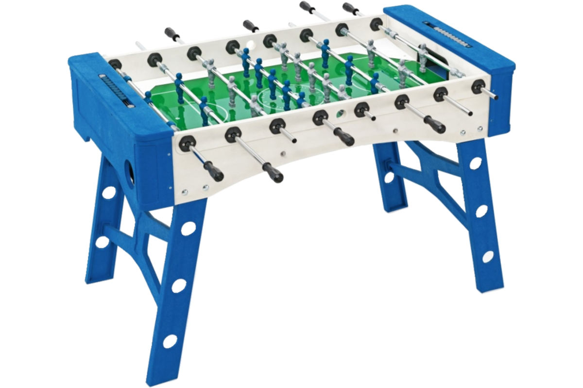 Tafelvoetbaltafel voor buiten FAS Sky outdoor, speelklaar aangeleverd