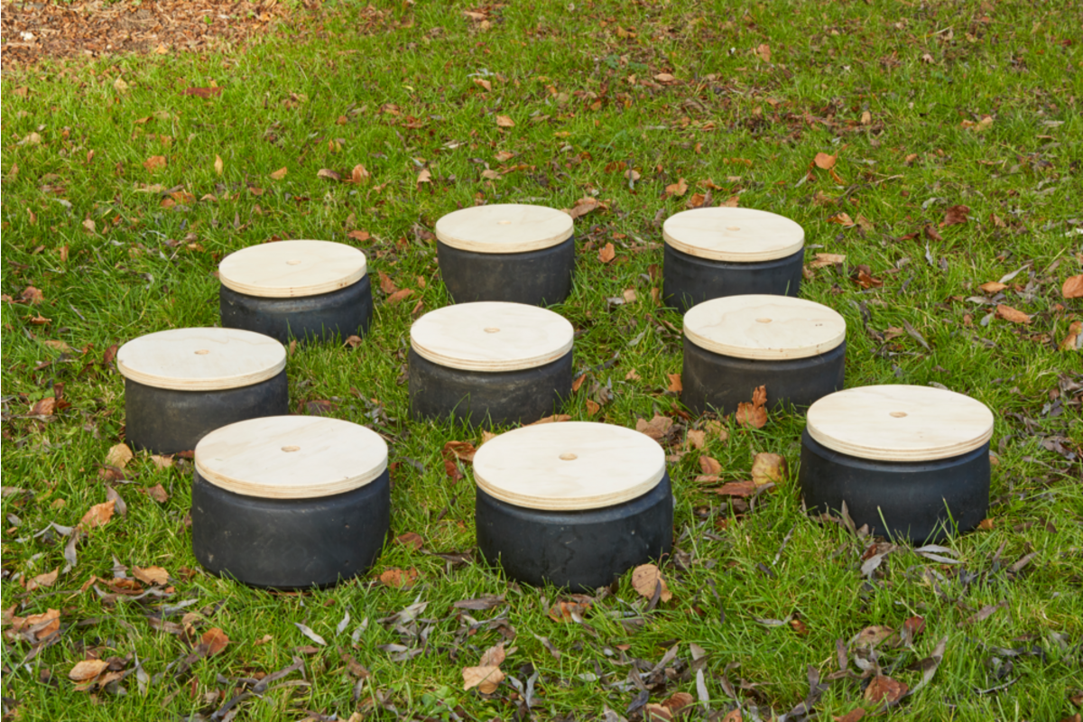 Stapcirkels voor minibanden 10 stuks