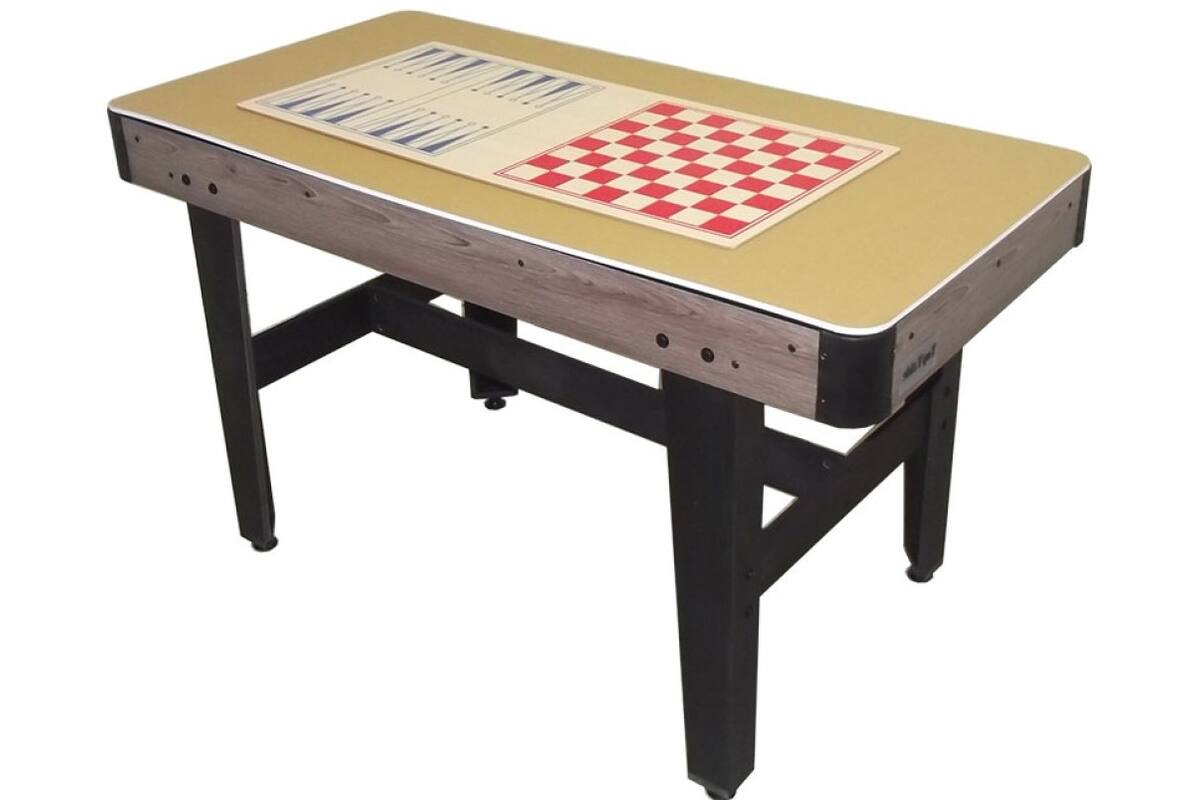 CubSports Multi Fun 16 in 1 Multi-tafel indoor hout-look