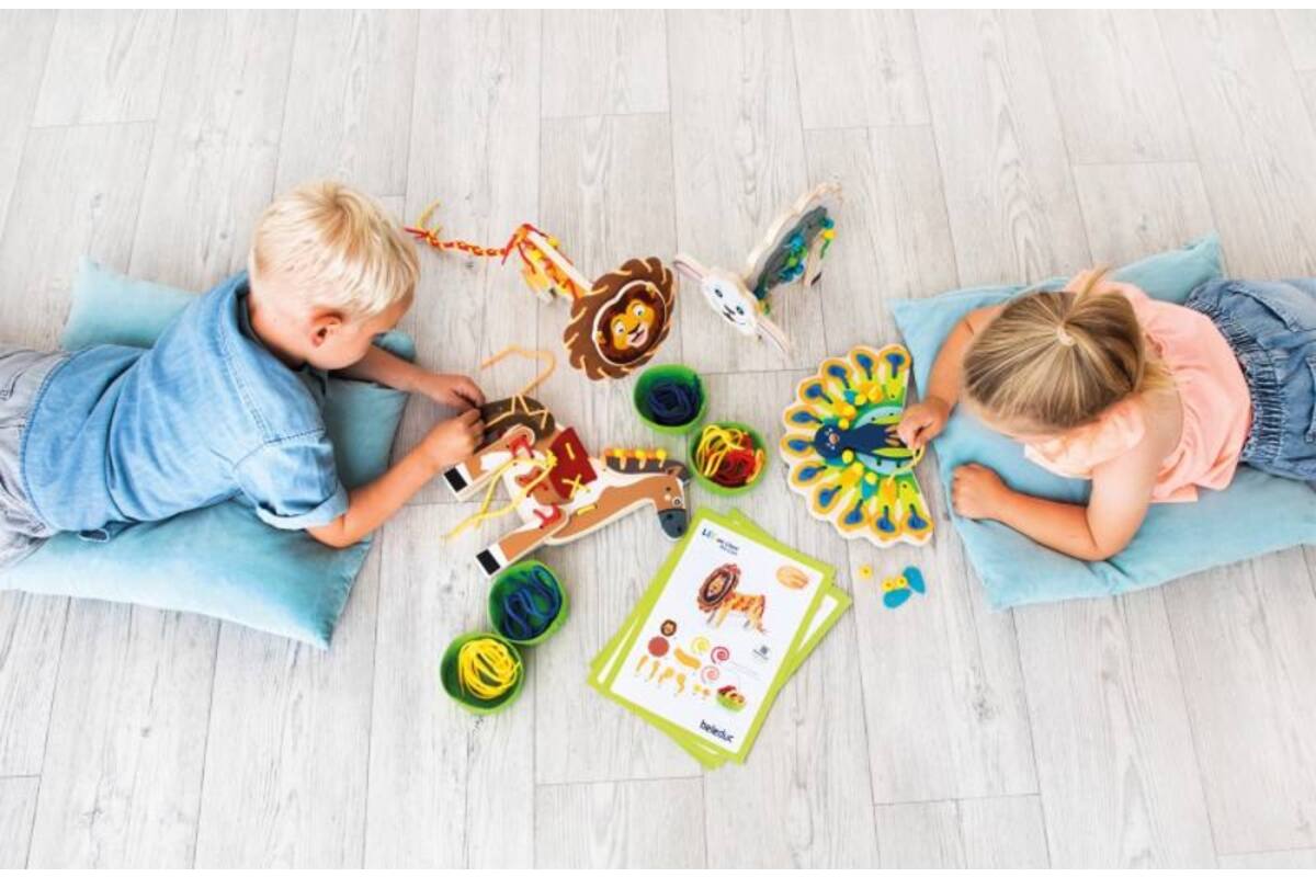 Rijg dieren XXL set, 129st