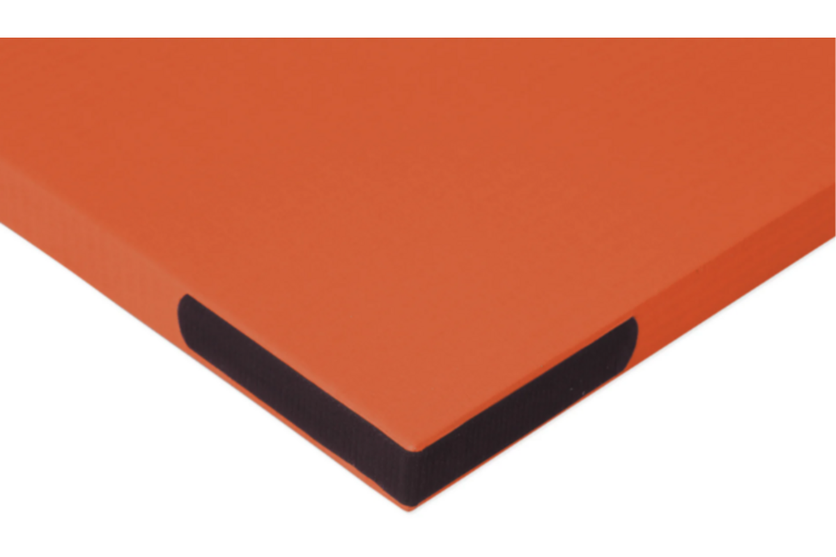 Mat | Superlichtgewicht valbeschermingsmat, oranje, 150 x 100 x 6 cm
