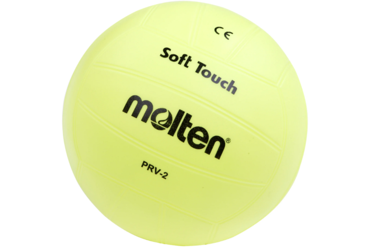 Volleybal | Molten ® SOFT TOUCH, Ø 20,5 cm, 200 g, geel