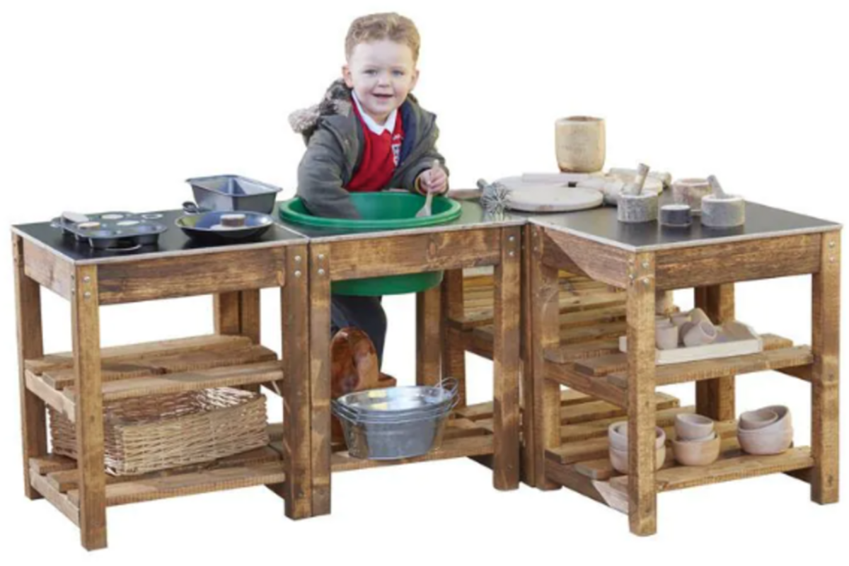 Buitenkeuken, 4 delig, (excl. Montage)