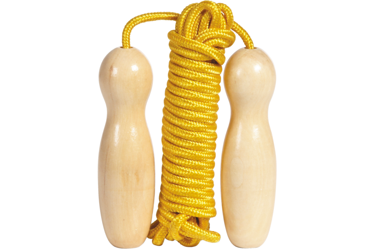 BS | Springtouw extra lang 5 meter, naturel