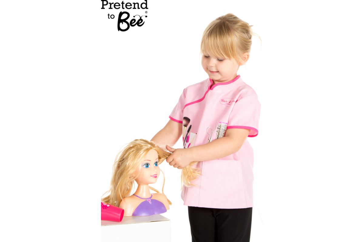 Verkleedkleding ECO schoonheidsspecialiste, 4-7 jaar