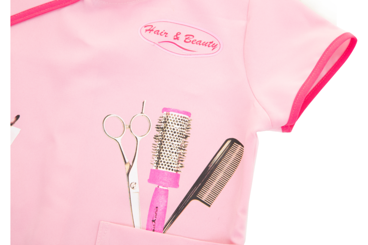 Verkleedkleding ECO schoonheidsspecialiste, 4-7 jaar