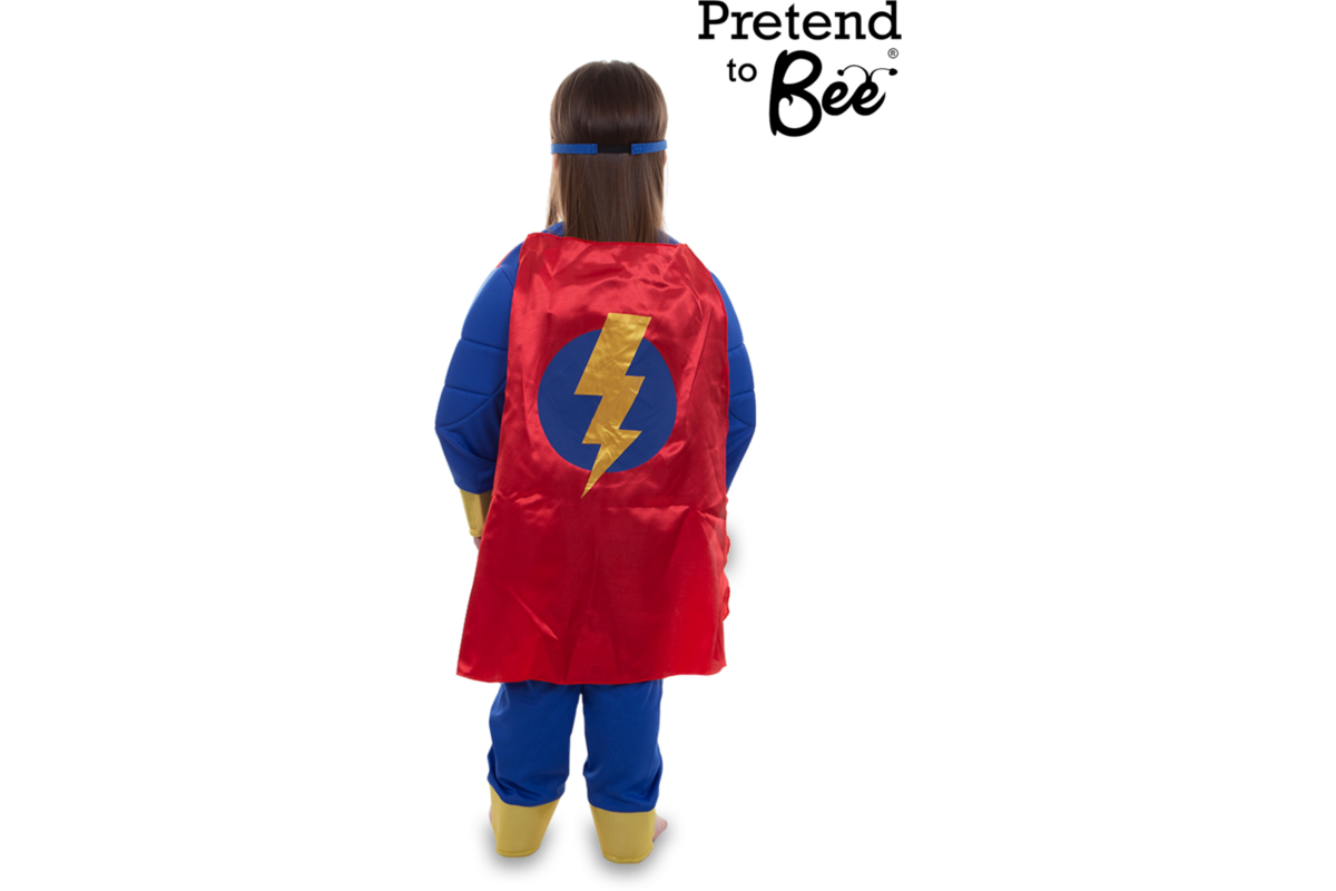 Verkleedkleding Superheld pak, 4-7 jaar