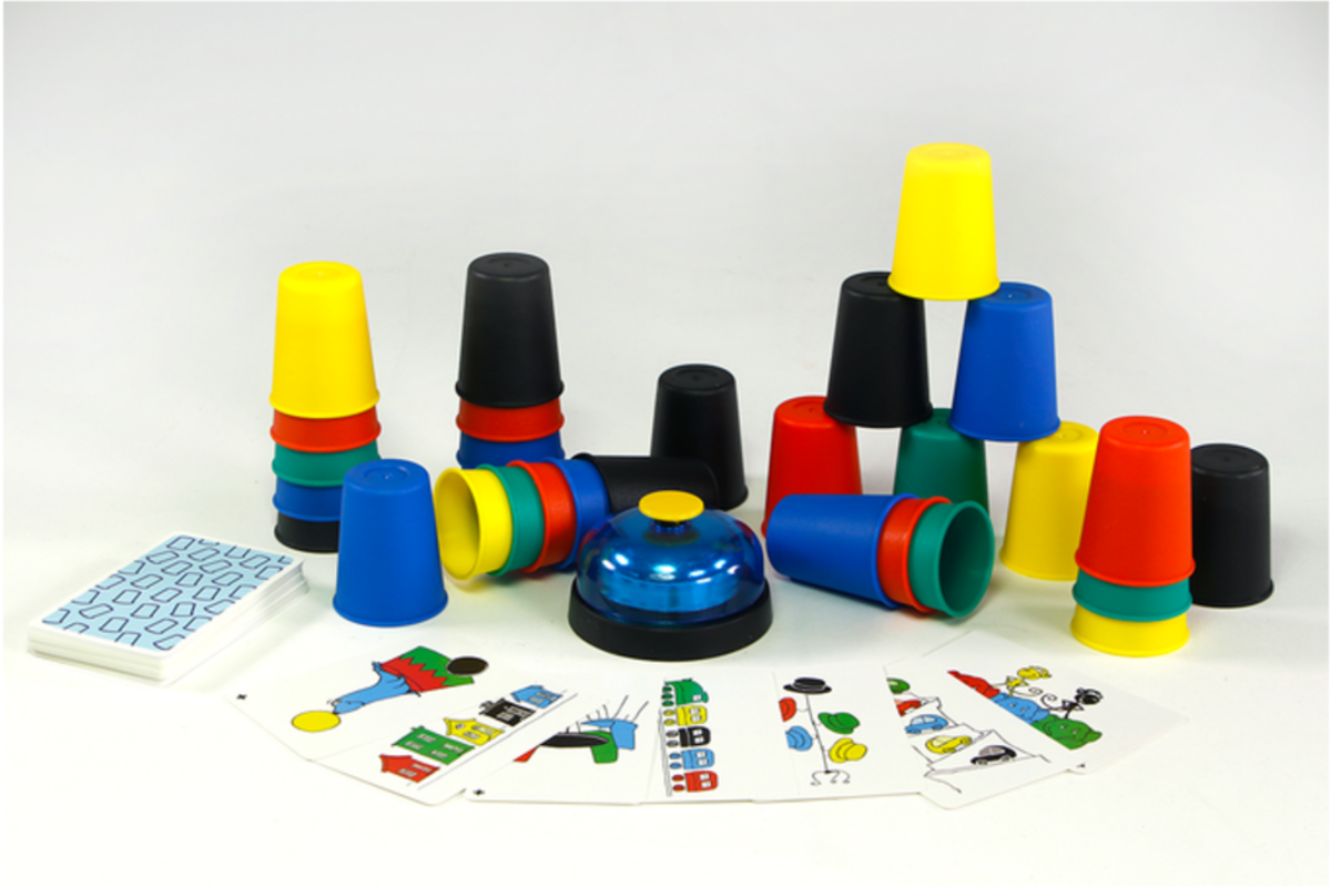 Stapelgekke Speed Cups 6 spelers