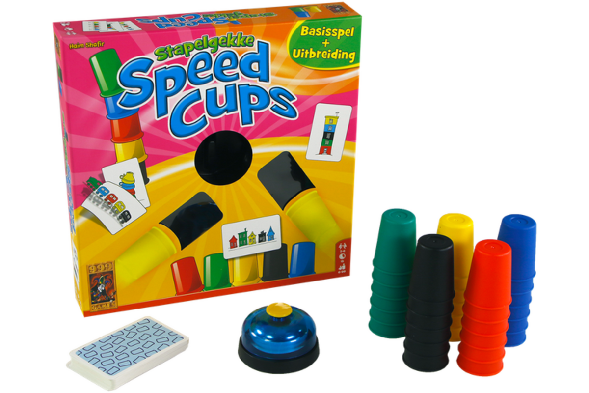 Stapelgekke Speed Cups 6 spelers