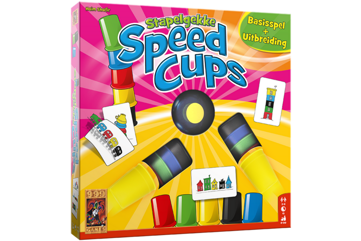 Stapelgekke Speed Cups 6 spelers