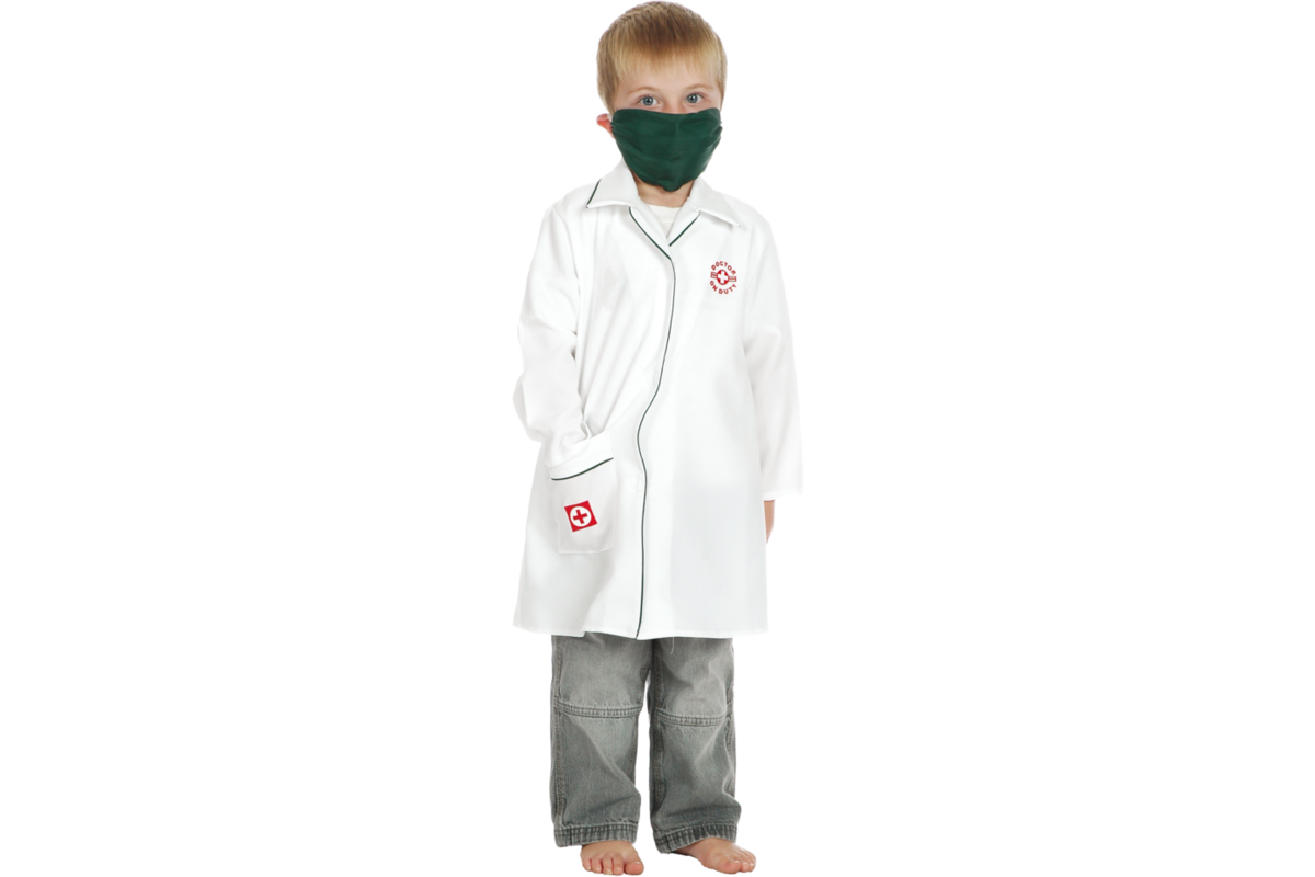 Verkleedkleding ECO dokter, 4-7 jaar