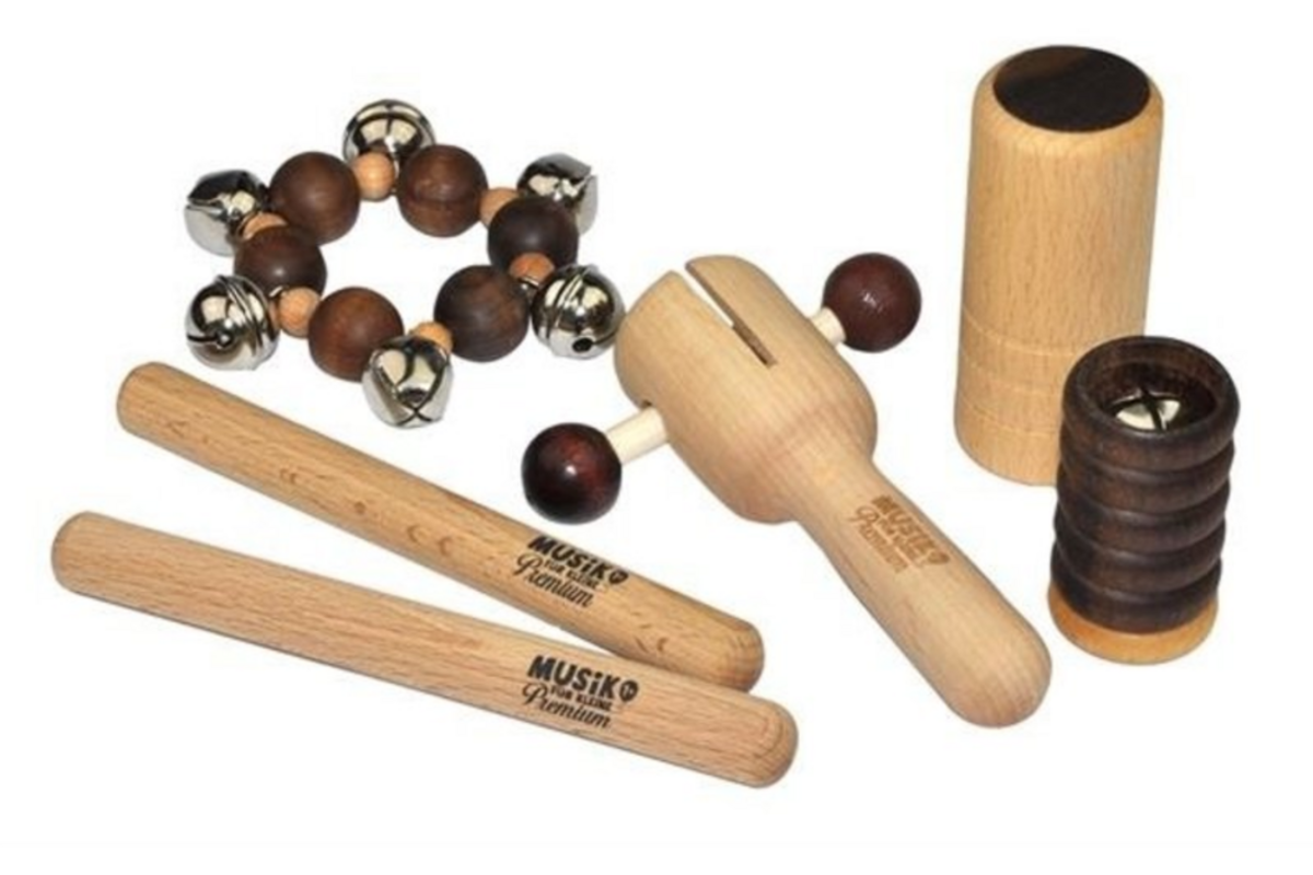 Percussieset van hout