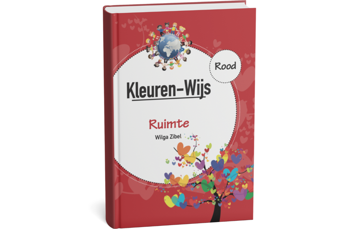 Kleurenwijs boek Rood, over ruimte