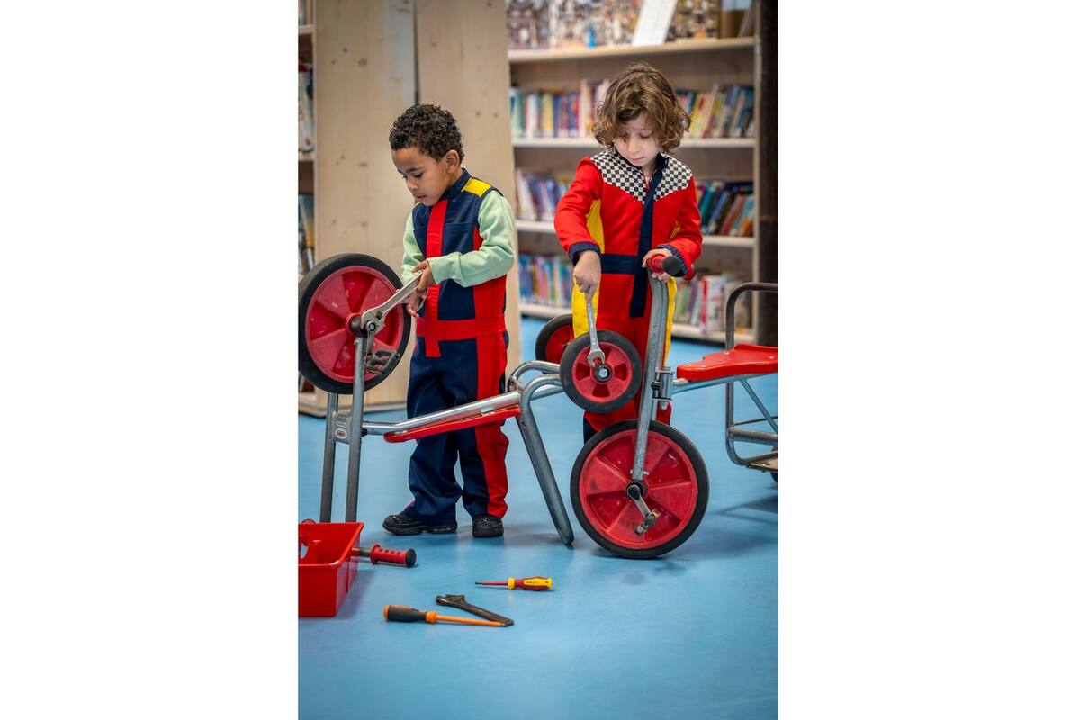 Automonteur verkleedkleding (4-7 jaar)