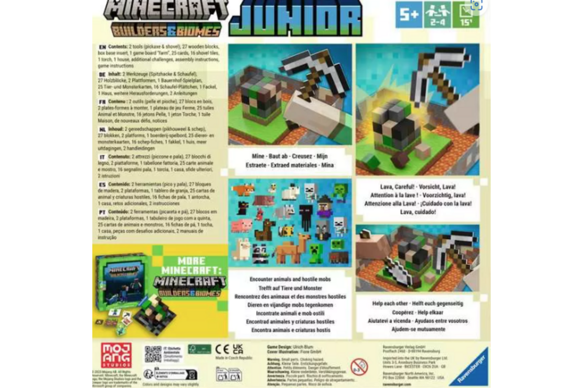 Minecraft Builder & Biomes Junior