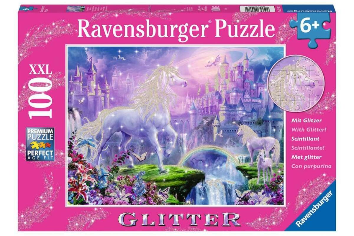 Koninkrijk van de Eenhoorns (glitter), 100 XXL