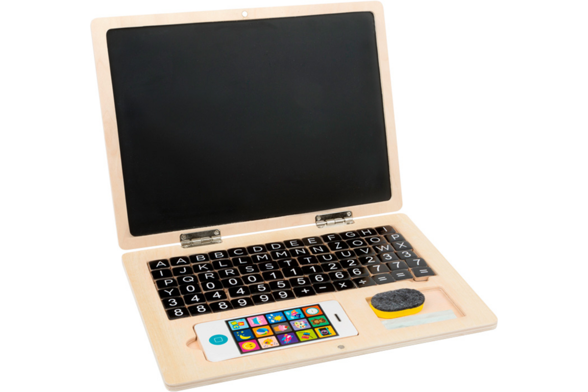 Small Foot - Houten Laptop met Magneetbord