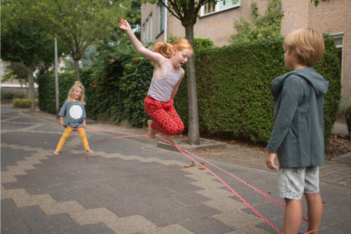 BS | Springelastiek 300 cm rood