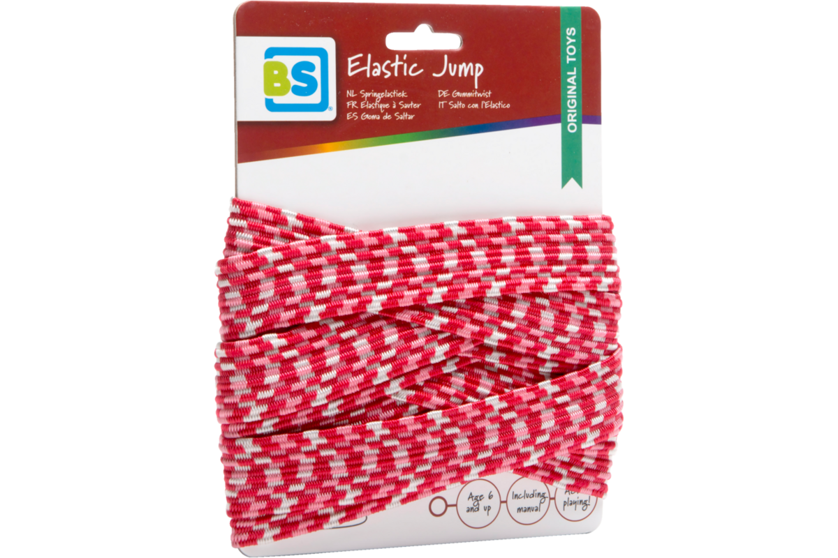 BS | Springelastiek 300 cm rood