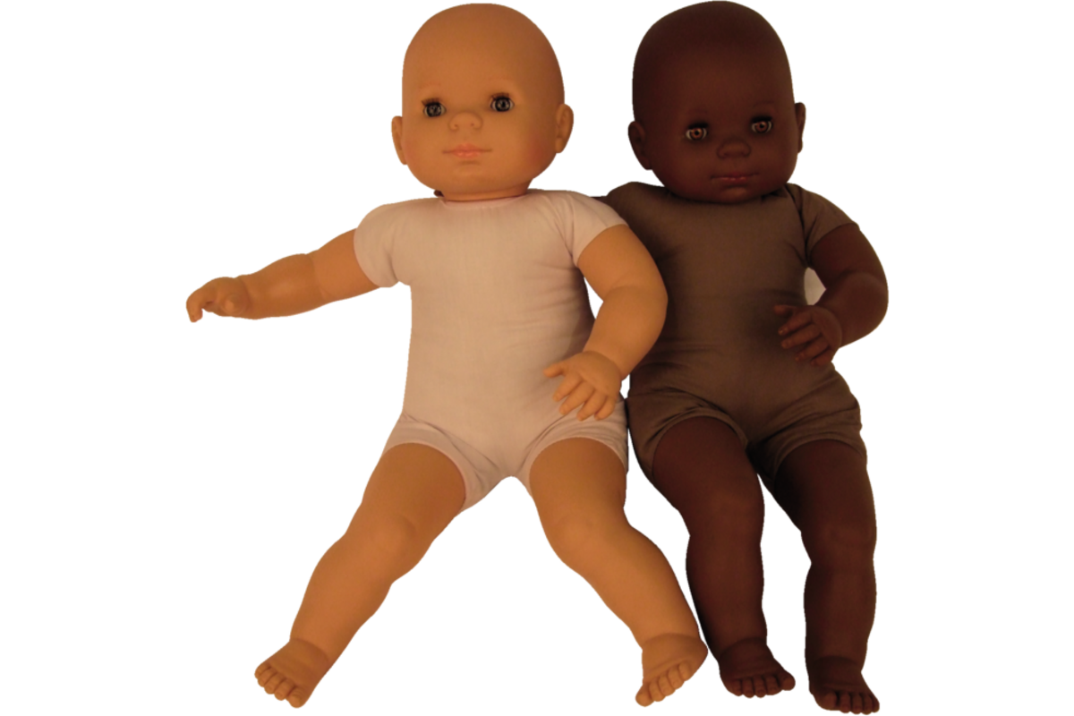Pop zacht Europees zonder haar, 60 cm, Les Pluminis