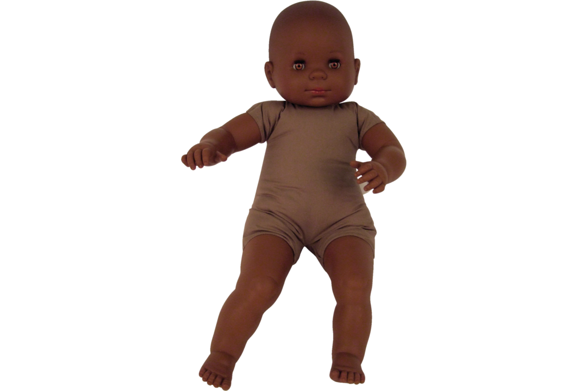 Pop zacht Afrikaans zonder haar, 60 cm, Les Pluminis