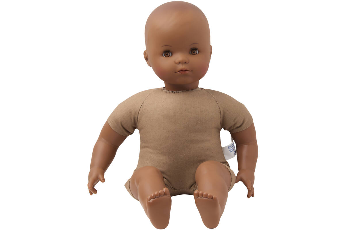 Pop zacht Afrikaans zonder haar, 40 cm, Les Pluminis