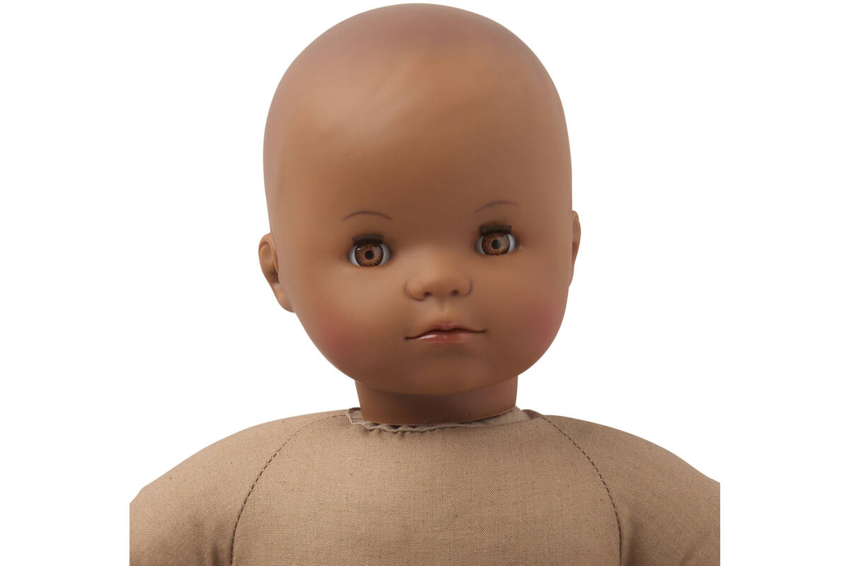 Pop zacht Afrikaans zonder haar, 40 cm, Les Pluminis