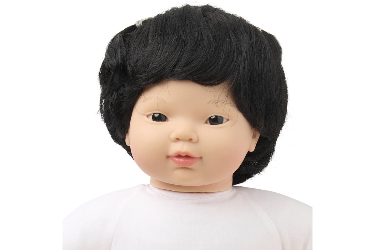 Pop zacht Aziatisch met lang haar, 40 cm, Les Pluminis