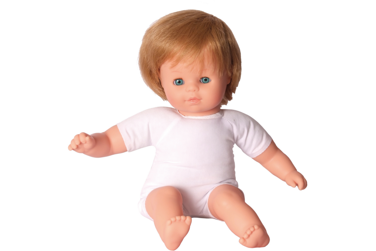 Pop zacht Europees met kort haar, 30 cm, Les Pluminis