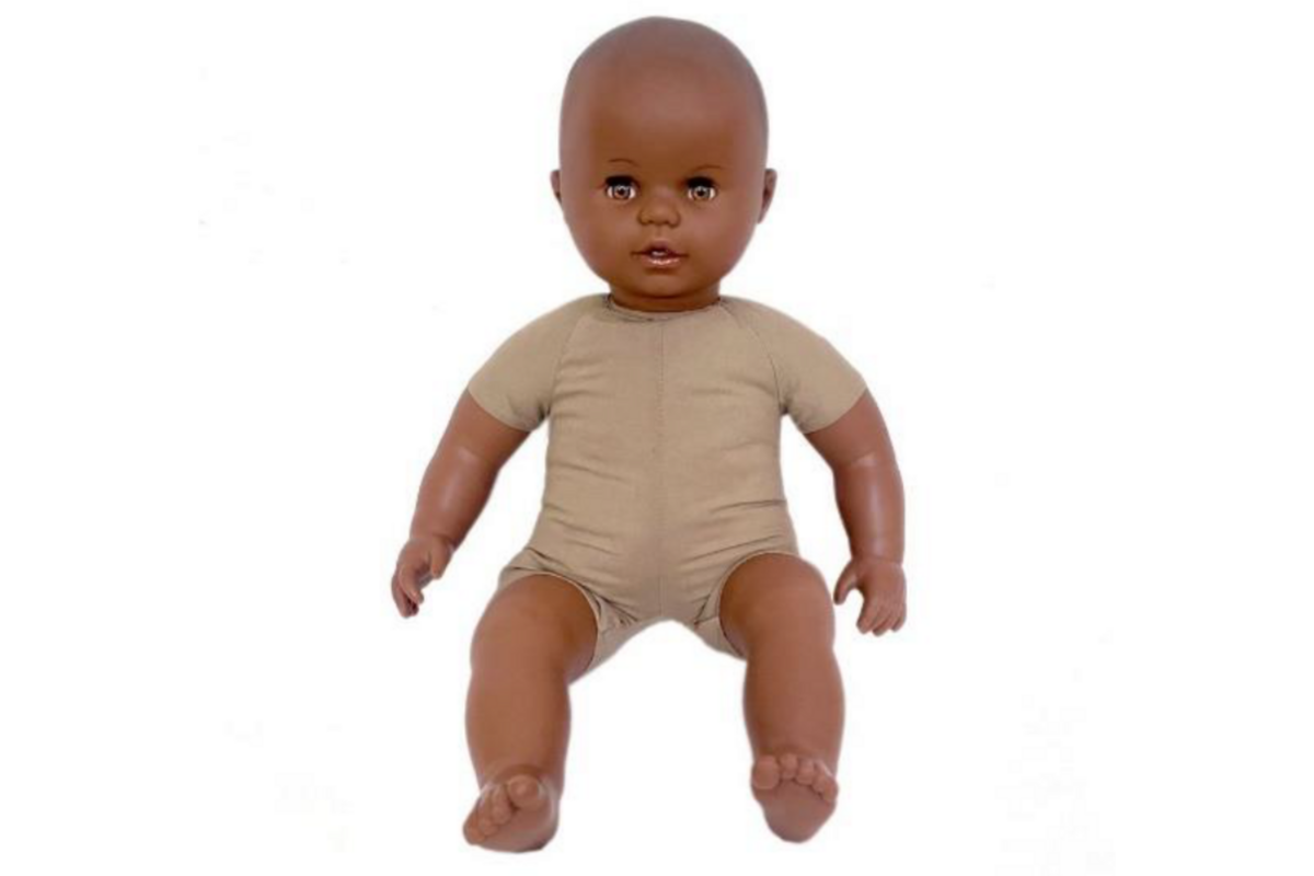 Pop zacht Afrikaans zonder haar. 50 cm