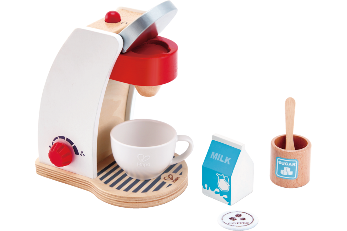 Koffiezetapparaat hout