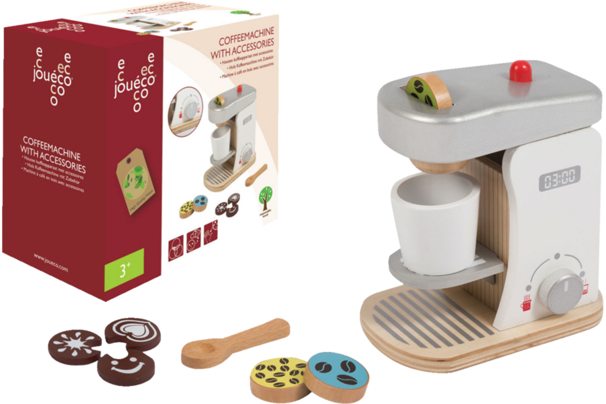 Koffiezetapparaat met accessoires