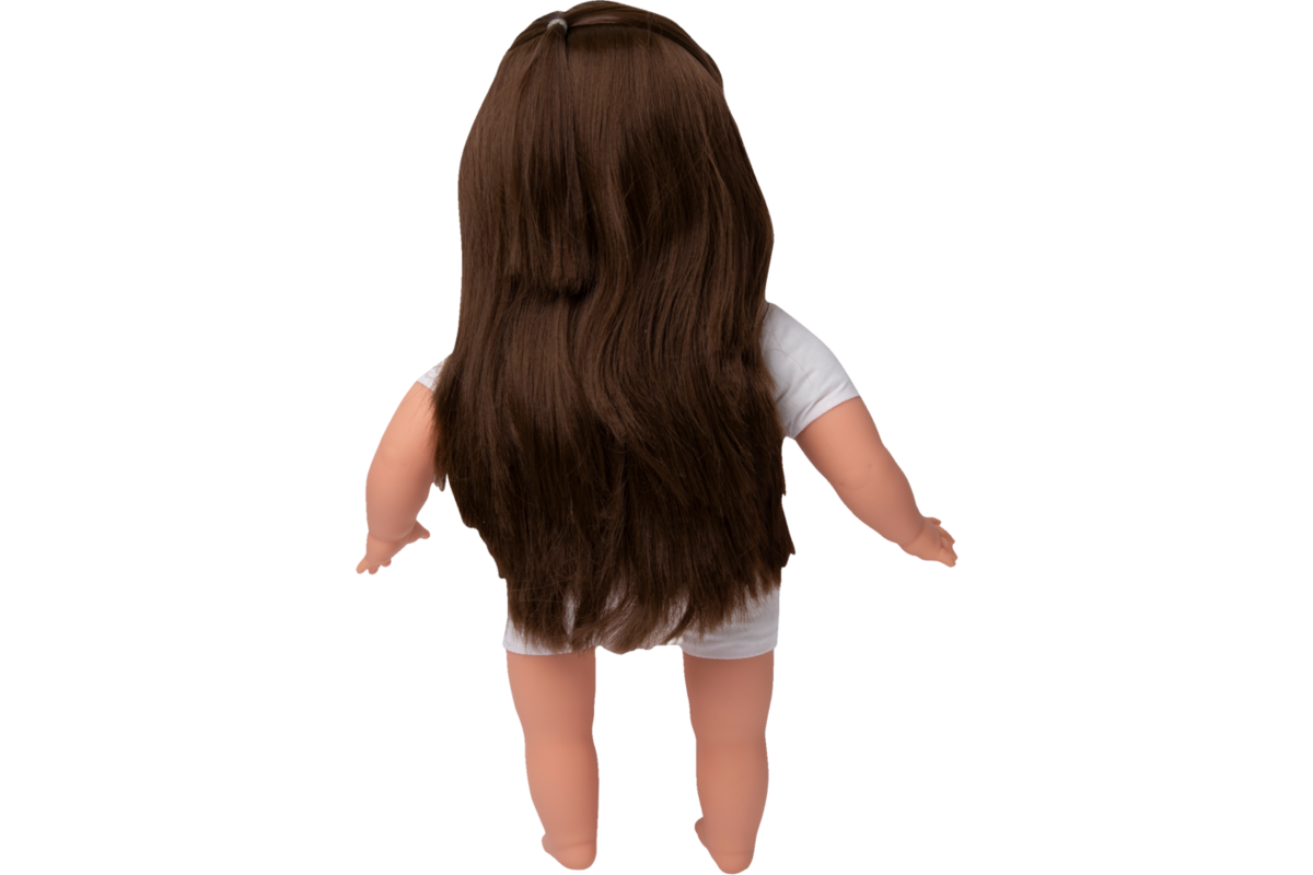 Pop meisje Oriëntaal met haar, 45 cm, Les Pluminis