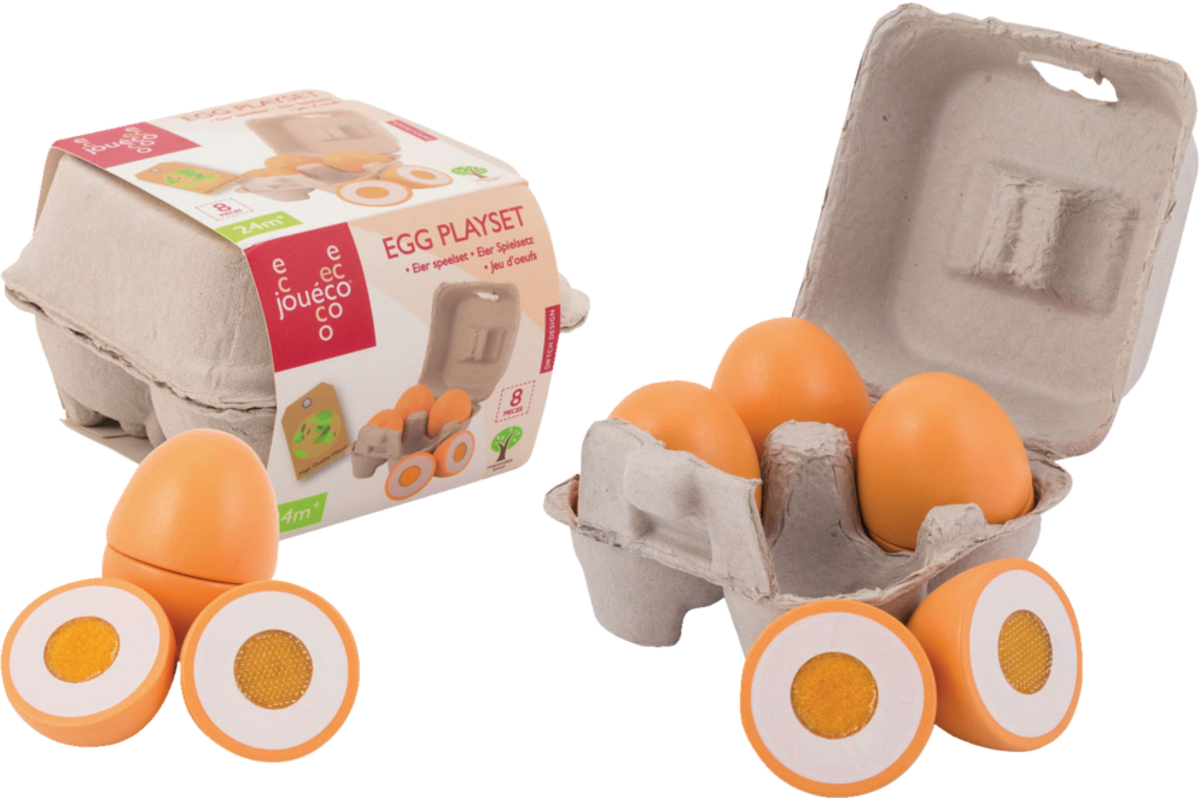 Eier speelset 4-delig