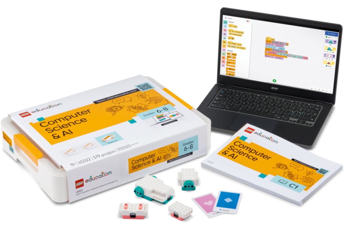 LEGO® Education 45522 Computer Science & AI Kit 11+. 45522