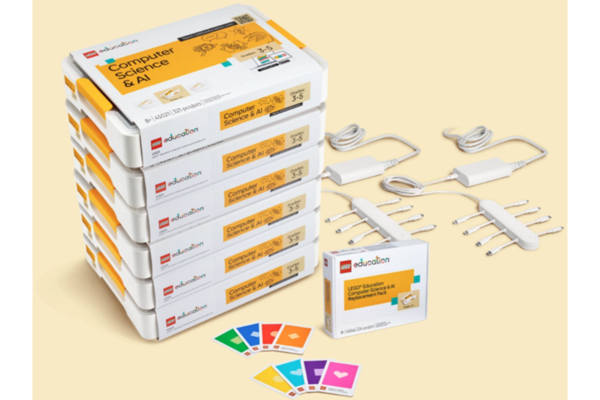 LEGO® Education 45546  Computer Science & AI Kit 8+, set van 6