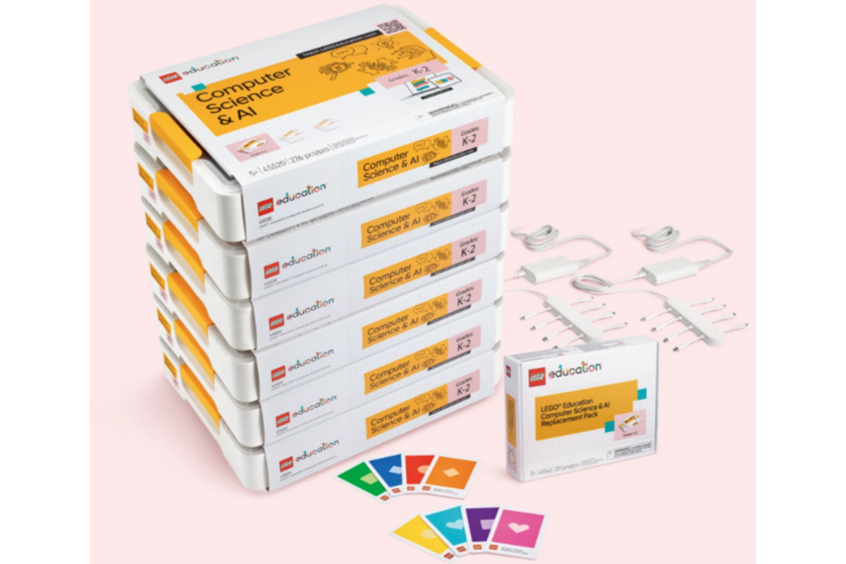 LEGO® Education 45545  Computer Science & AI Kit 5+, set van 6
