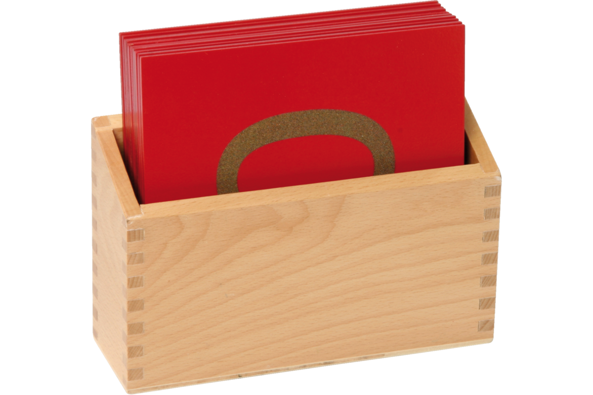 Schuurpapier cijfers 0 t/m 10