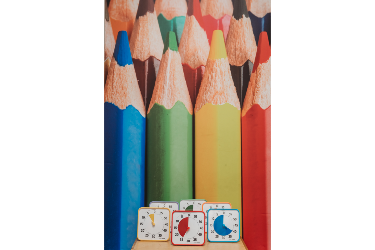 Time Timer® Primary Colour Collection, geel, rood, blauw