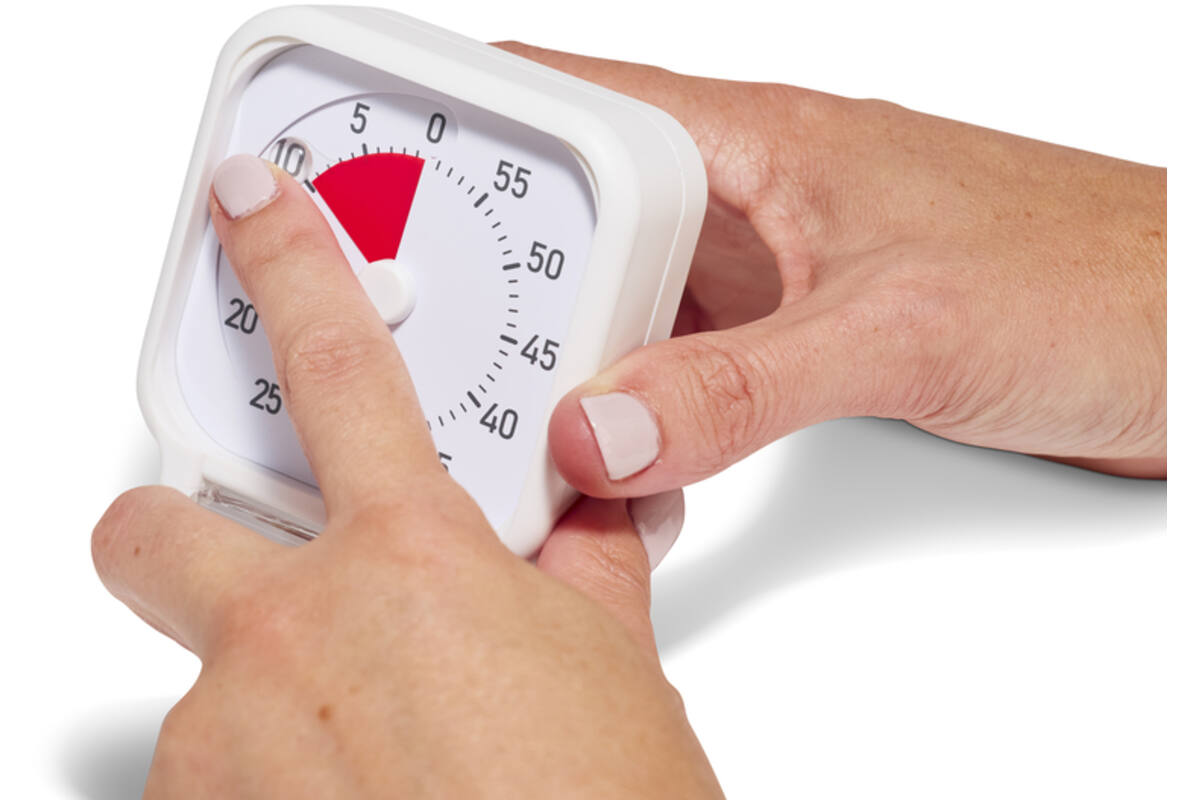 Time Timer Original Pocket - Wit