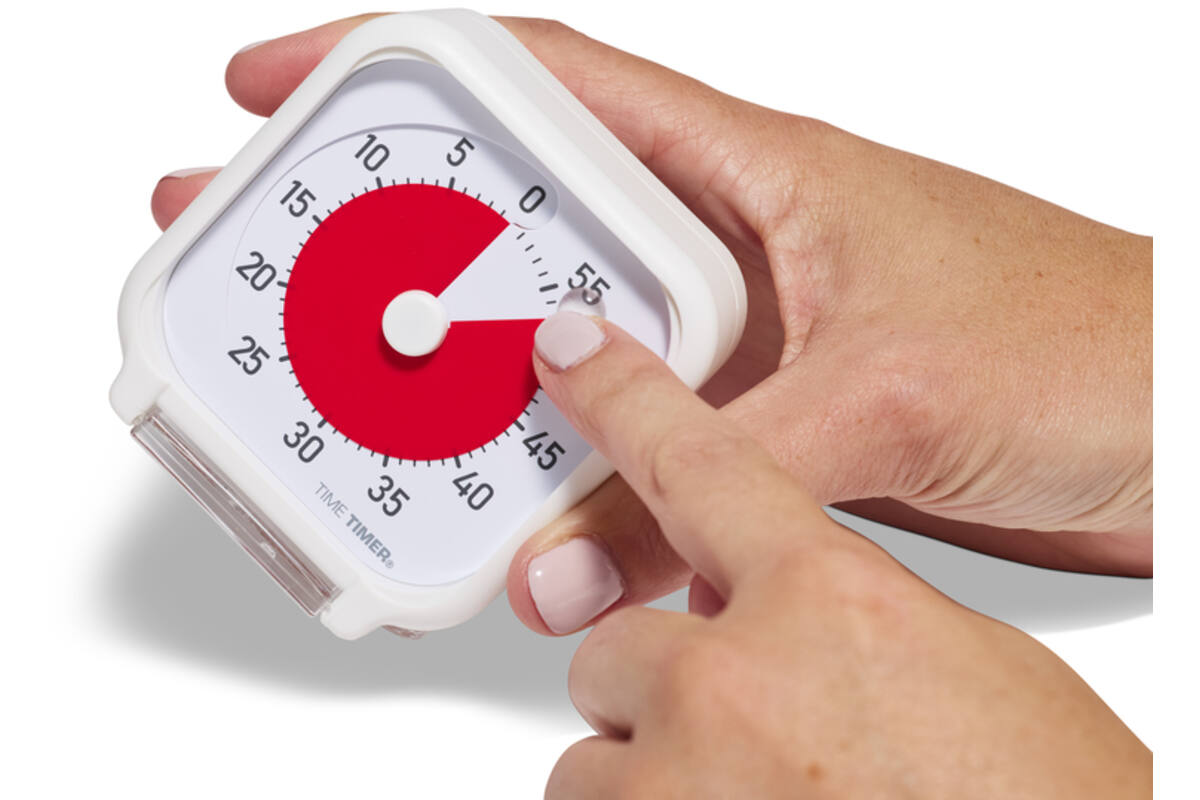 Time Timer Original Pocket - Wit