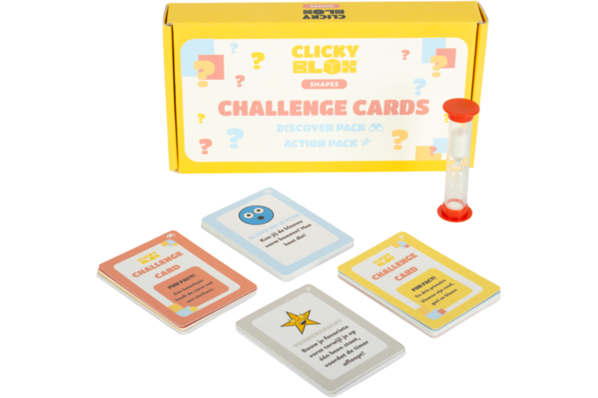 Clickyblox Challenge Cards - Vormen