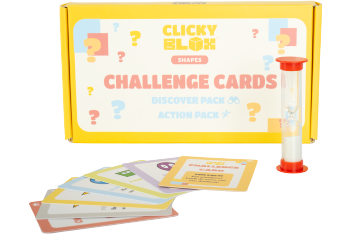 Clickyblox Challenge Cards - Vormen
