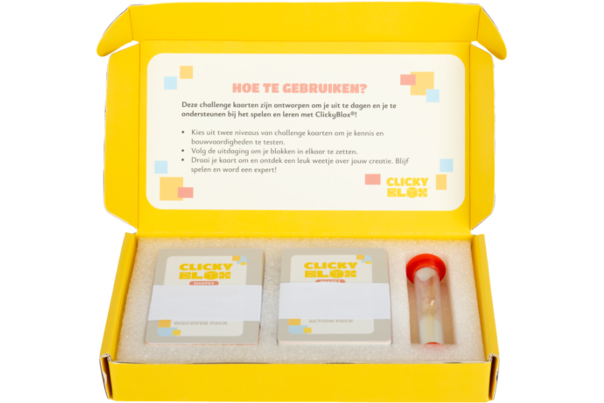 Clickyblox Challenge Cards - Vormen