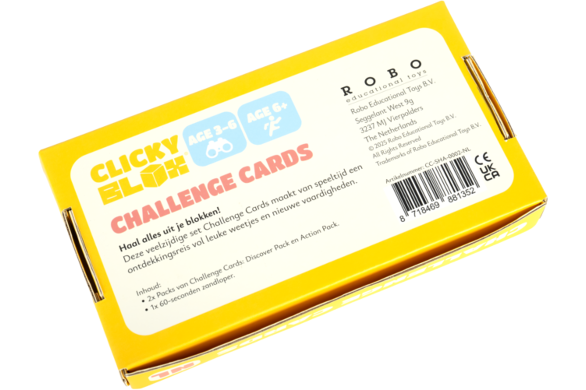 Clickyblox Challenge Cards - Vormen