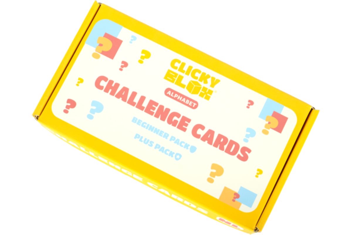 Clickyblox Challenge Cards - Alfabet