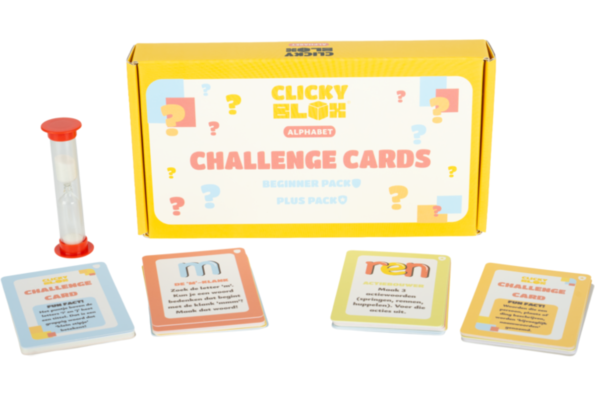 Clickyblox Challenge Cards - Alfabet